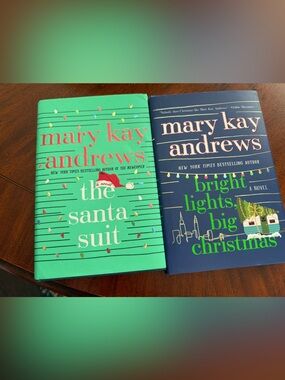 Mary Kay Andrews (2) hardback Christmas books